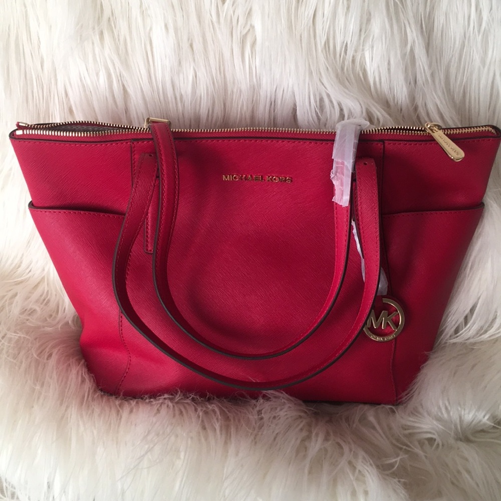 Michael Kors leather bag in Chili